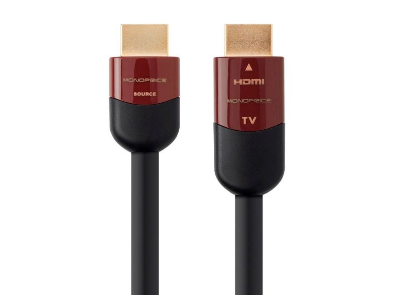 Monok High Speed Hdmi Cable 30Ft - Cl2 In Wall Rated 18Gbps Active Black