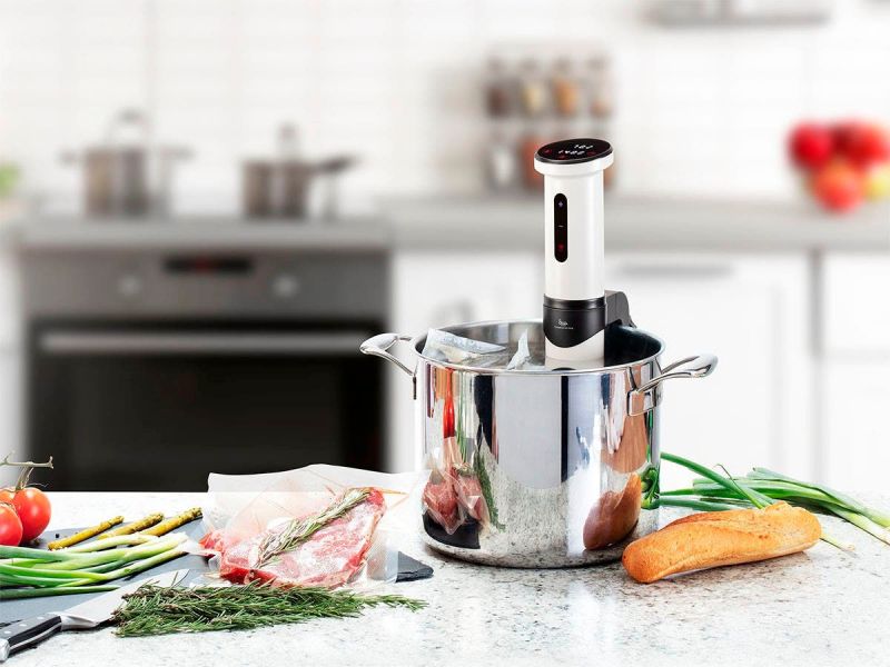 Strata Home Smart Sous Vide Precision Cooker, 1100 Watts, Ipx7, Powered By Stitch Wireless