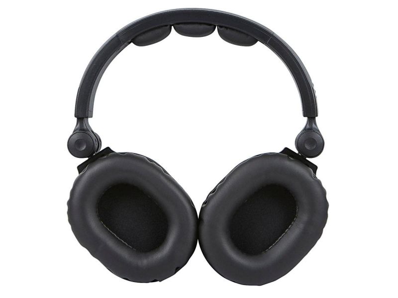 Monoprice Premium Hi-Fi Dj Style Over-The-Ear Pro Headphones With Mic
