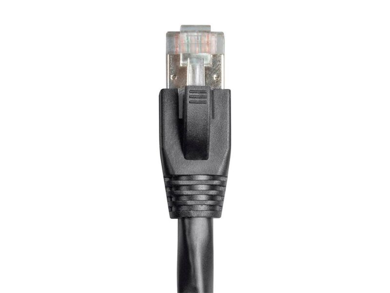 Monoprice Entegrade Series Cat6 23Awg F/Utp Cmp Plenum Rated Ethernet Network Patch Cable, 10Ft, Black