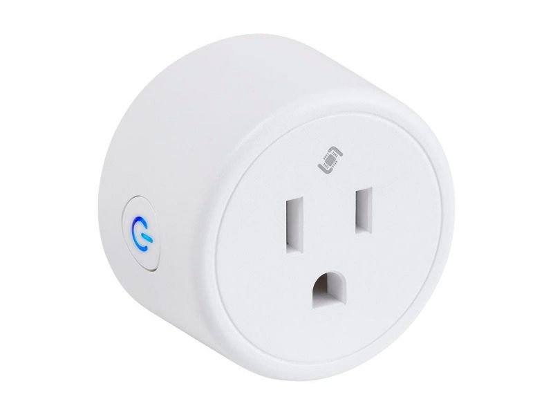 Stitch Mini Wi-Fi 10A Outlet, Works With Alexa And Google Home For Touchless Voice Control, No Hub Required, Etl Certified