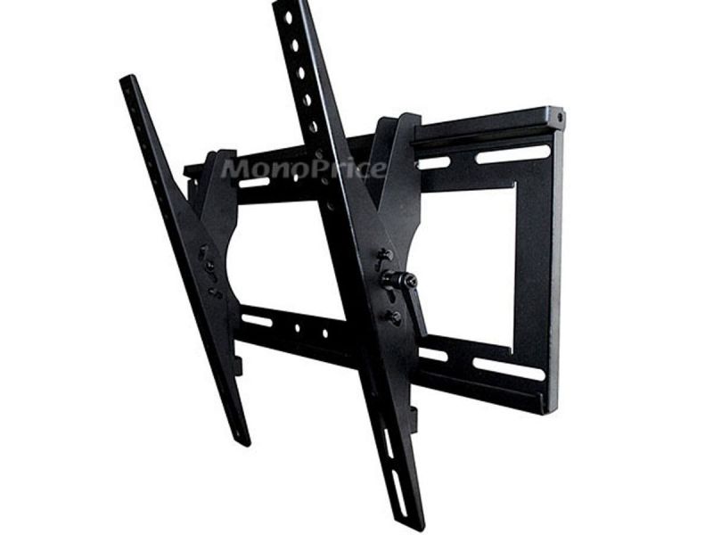 Monoprice Ez Series Tilt Tv Wall Mount Bracket - For Tvs 32In To 52In, Max Weight 125 Lbs, Vesa Patterns Up To 400X400, Security Brackets