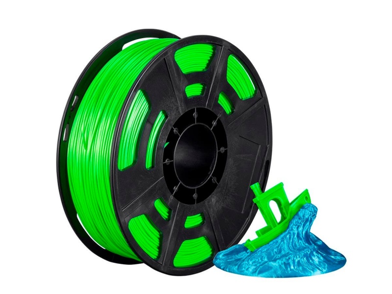 Monoprice Hi-Gloss 3D Printer Filament Pla 1.75Mm 1Kg/Spool, Green