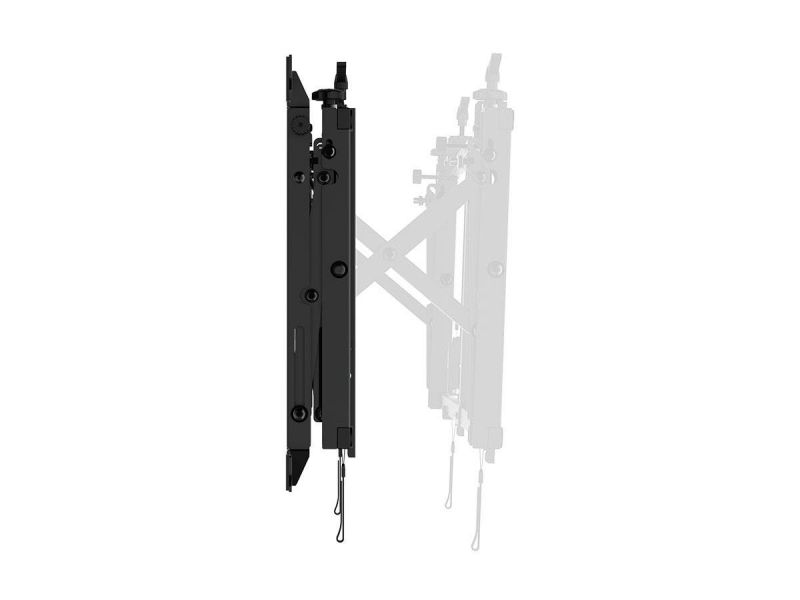 Monoprice Commercial Series Push-To-Pop-Out Tv Video Wall Mount For 50In To 55In Led Screens, Max Weight 154 Lbs, Vesa Patterns Up To 800X400