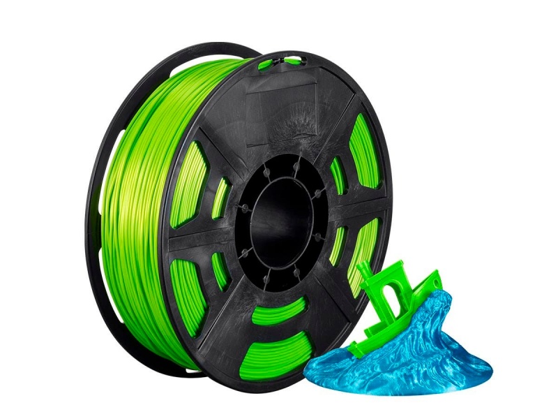 Monoprice Hi-Gloss 3D Printer Filament Pla 1.75Mm 1Kg/Spool, Pale Green