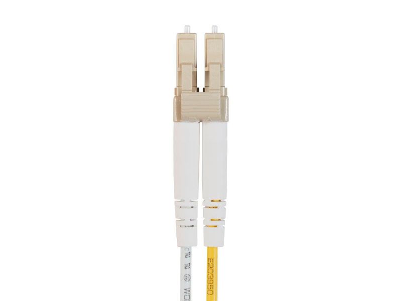 Monoprice Om1 Fiber Optic Cable - Lc/Sc, 62.5/125 Type, Multi-Mode, Duplex, Orange, 3m