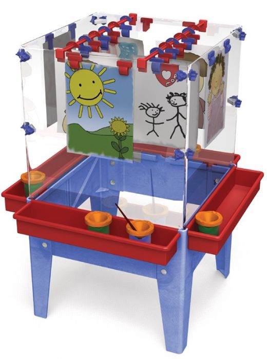 Toddler 4 Station Space Saver Easel