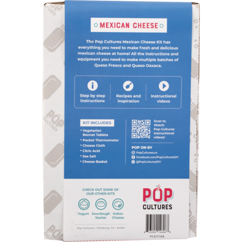 Mexican Cheese Making Kit - Pop Cultures