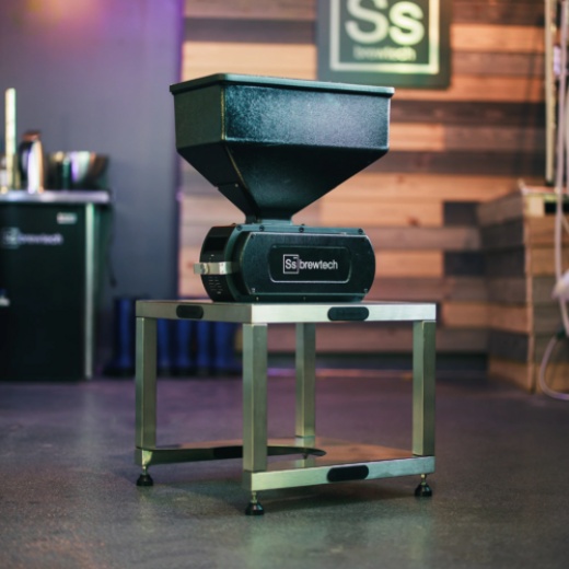 Brew Cube | Ss Grain Mill Cart | Ss Brewtech