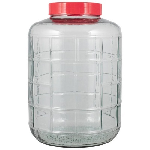 Farro Glass Carboy - Wide Mouth Glass Fermenter with Carrying Harness