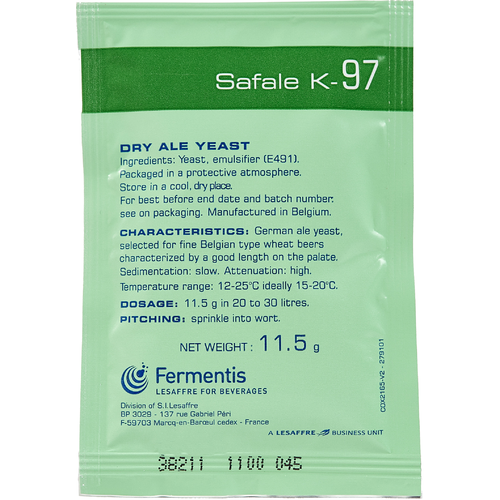 Fermentis Safale K-97 German Ale Dry Beer Yeast