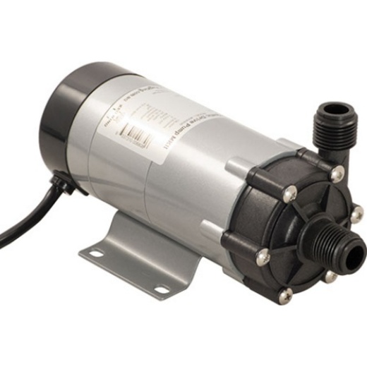 Kegland Mkii Magnetic Drive Pump | Center Inlet Pump Head | High Temp Plastic | 5 Gpm | 25 Watt