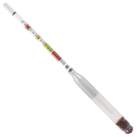 Triple Scale Hydrometer | Specific Gravity | Potential Alcohol | Sugar Per Liter | Made In France