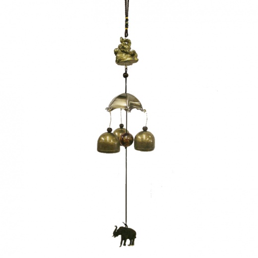 Brass Wind Chime for a Serene Outdoor Space