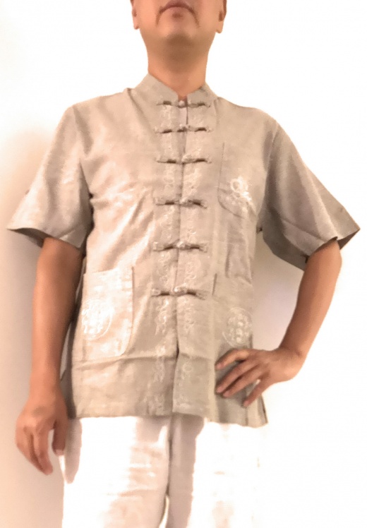 Traditional Chinese Linen Shirt for Comfortable and Cultural Attire