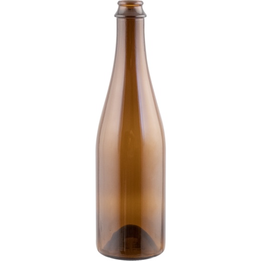 Beer Bottles | Belgian/Champagne Style | Amber Glass Bottles | 16.9 Oz | 500Ml | Case Of 12