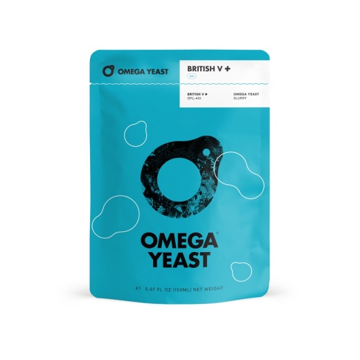 Omega Yeast | Oyl-431 British V + | Beer Yeast | Diacetyl Knock Out Series | Double Pitch | 225 Billion Cells