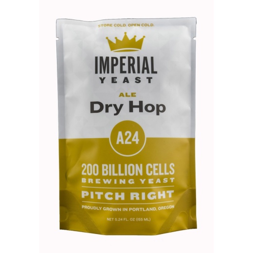 Imperial Yeast | A24 Dry Hop Ale | Beer Yeast | Double Pitch | 200 Billion Cells