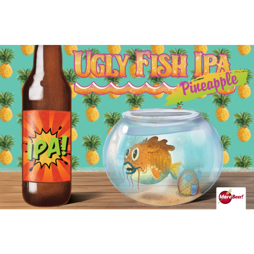 Pineapple Ugly Fish Ipa | Ballast Point Pineapple Sculpin Clone | 5 Gallon Beer Recipe Kit | Extract