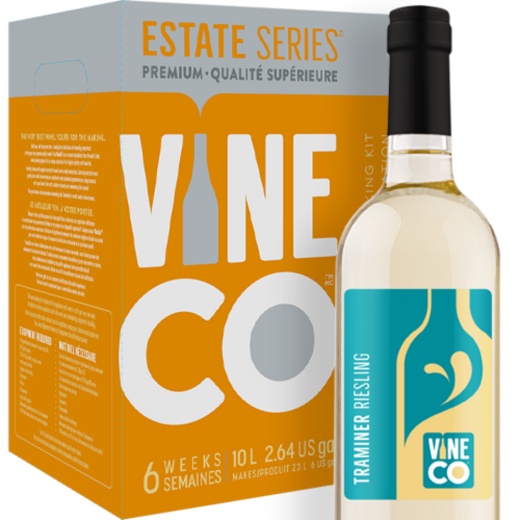 Australian Traminer Riesling Wine Making Kit - Vineco Estate Series™