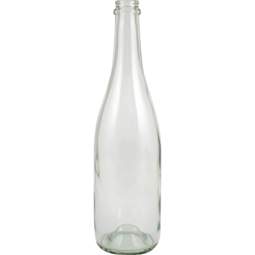 Farro Glass | Premium Wine Bottles | Champagne | Clear | 750Ml | Case Of 12
