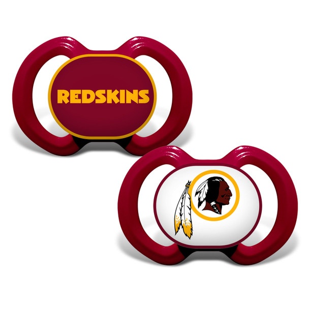 Washington Redskins Nfl Baby Fanatic Pacifier 2-Pack
