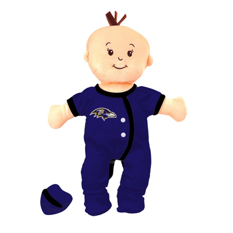 Baltimore Ravens Baby Fan Doll