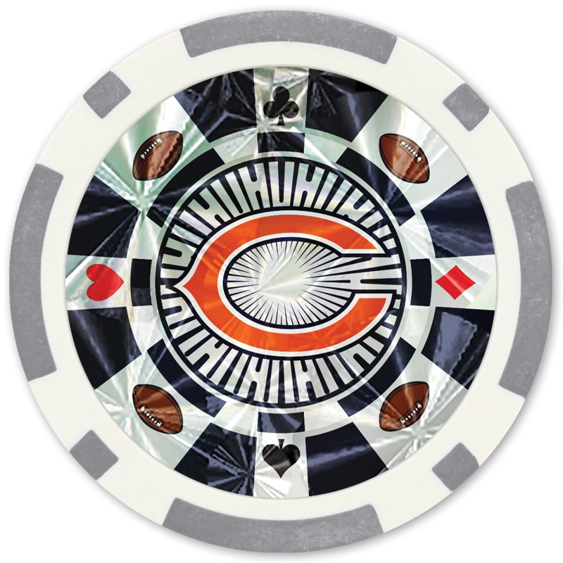 Chicago Bears 20 Piece Poker Chips