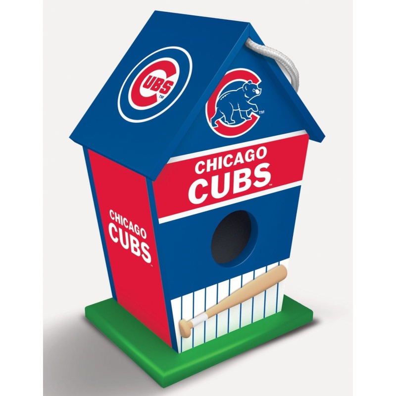 Chicago Cubs Birdhouse by Masterpieces
