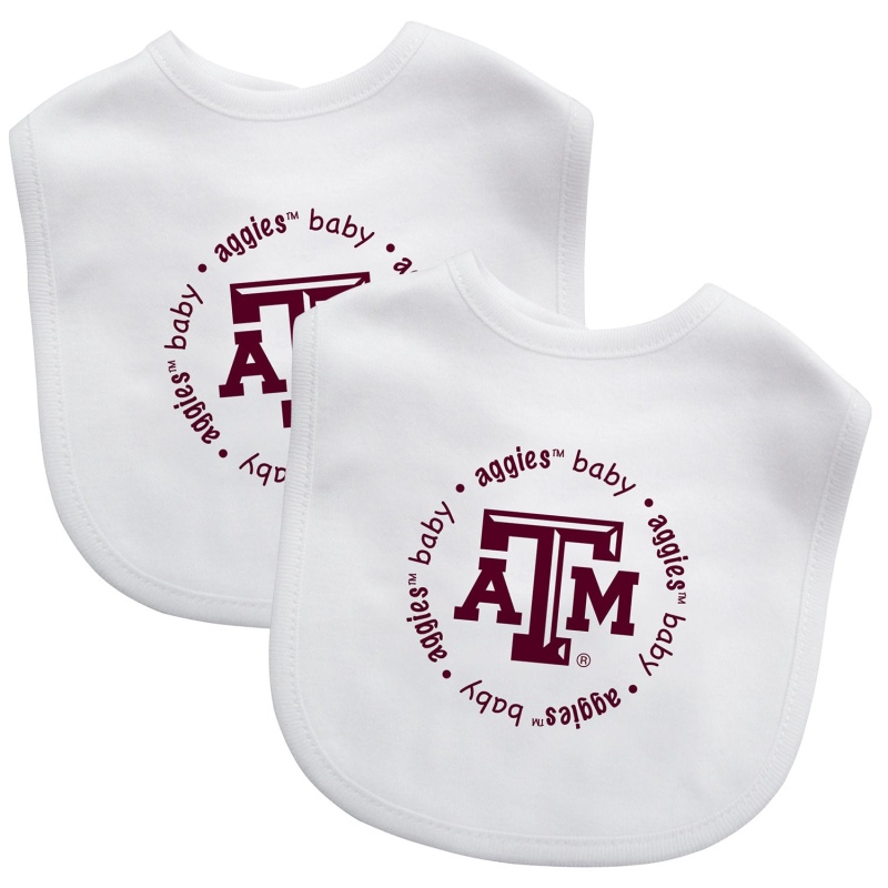 Texas A&M Aggies NCAA Baby Bibs 2-Pack