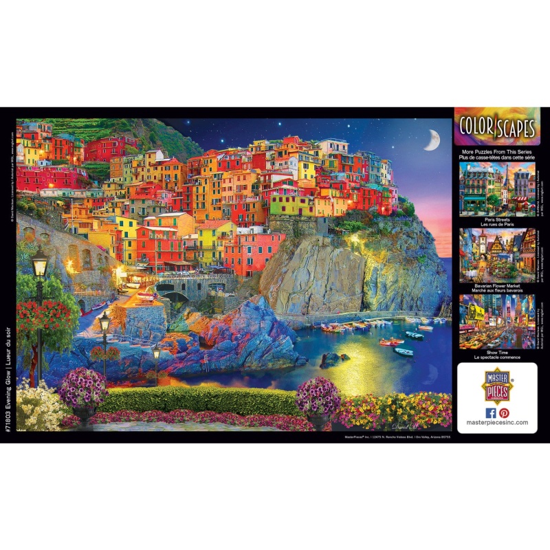 Colorscapes - Evening Glow 1000 Piece Jigsaw Puzzle