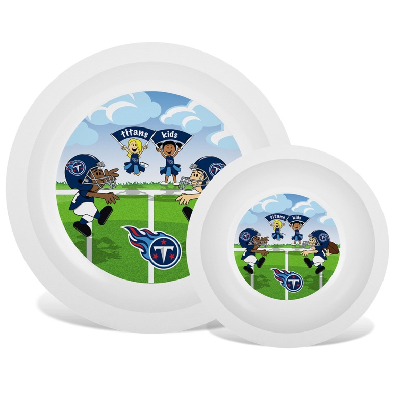 Tennessee Titans - Baby Plate & Bowl Set