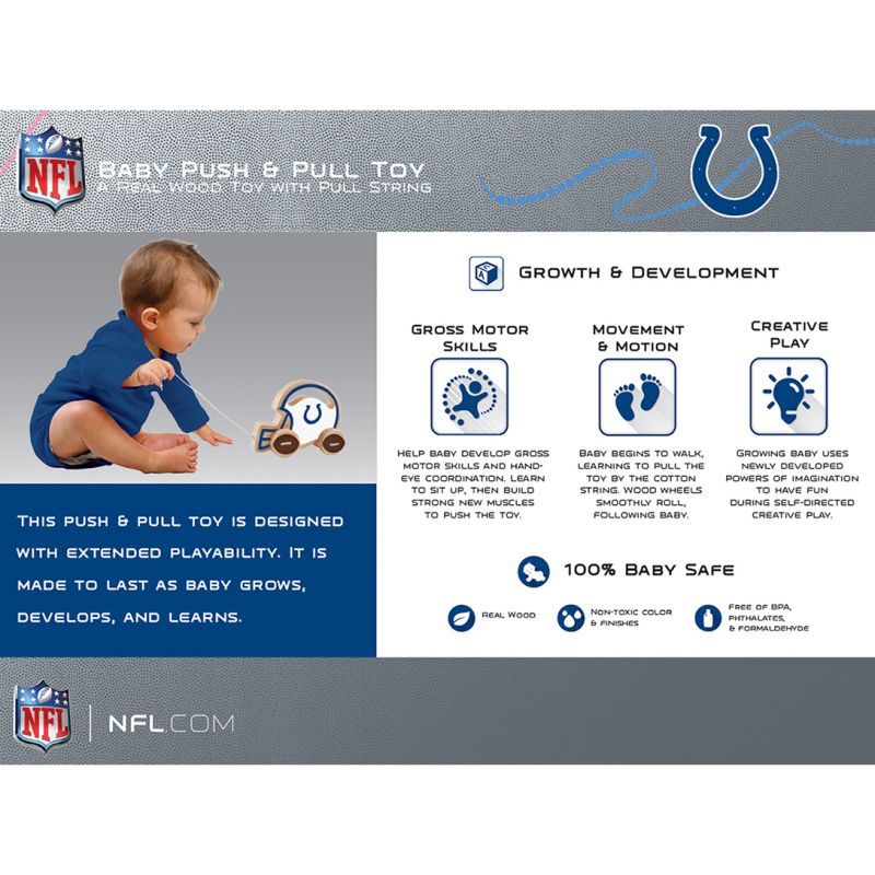 Indianapolis Colts Push & Pull Toy