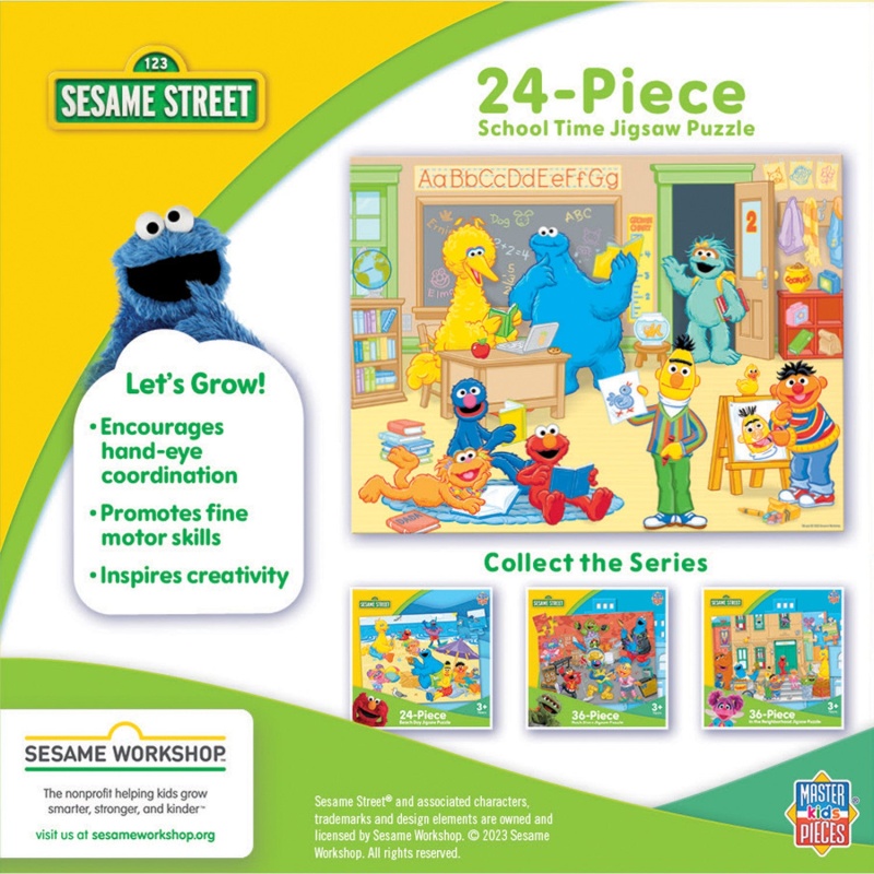 Sesame Street - School Time 24 Piece Jigsaw Puzzle