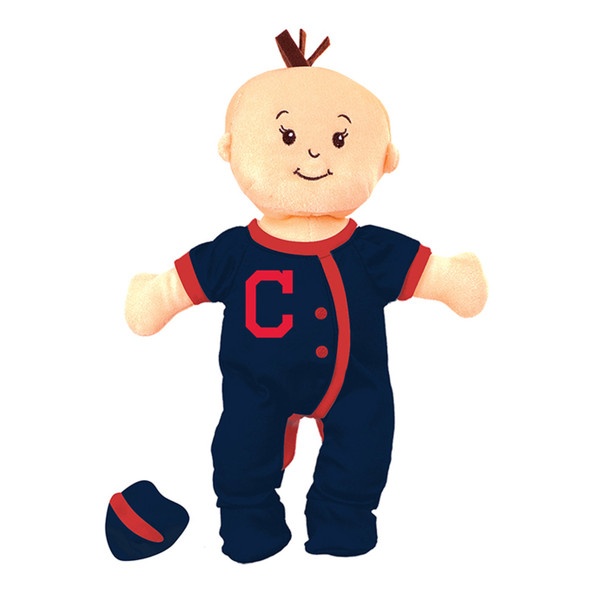 Cleveland Indians Mlb Baby Fanatic Wee Baby Fan Doll