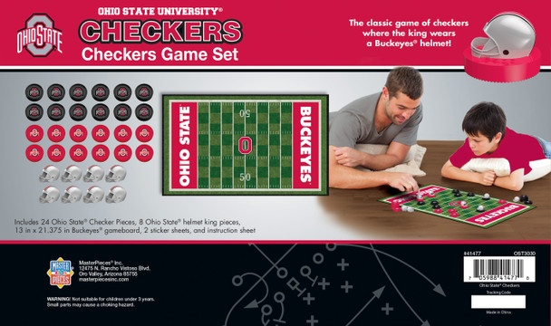 Ohio State Buckeyes - Checkers