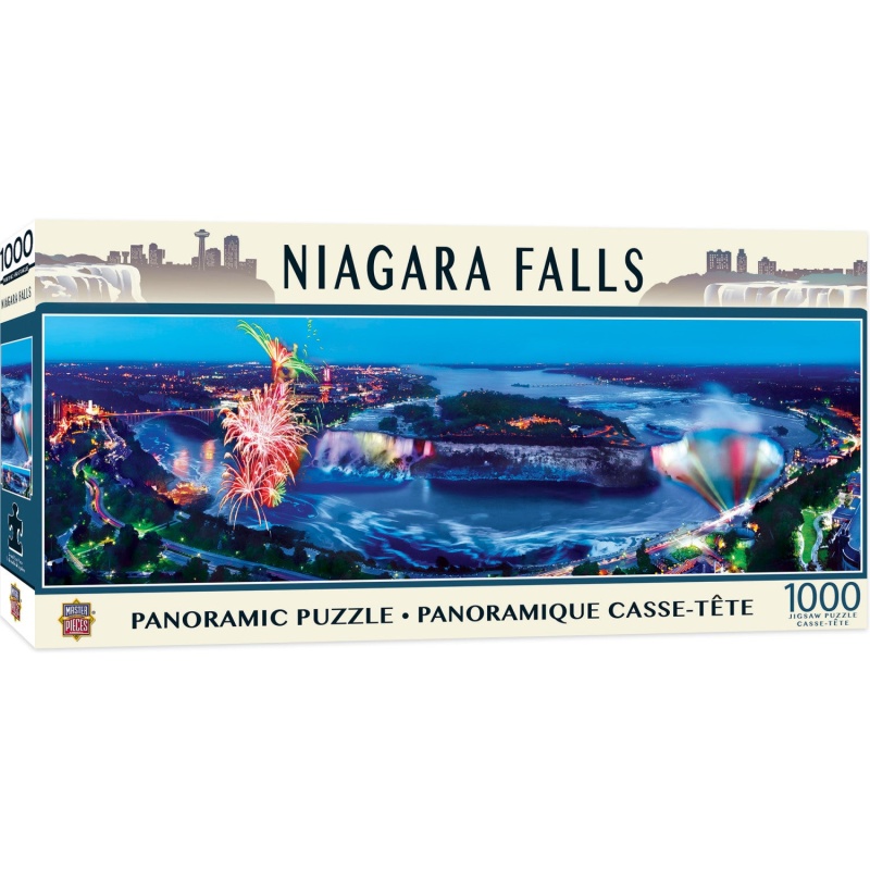 Niagra Falls 1000 Piece Panoramic Jigsaw Puzzle