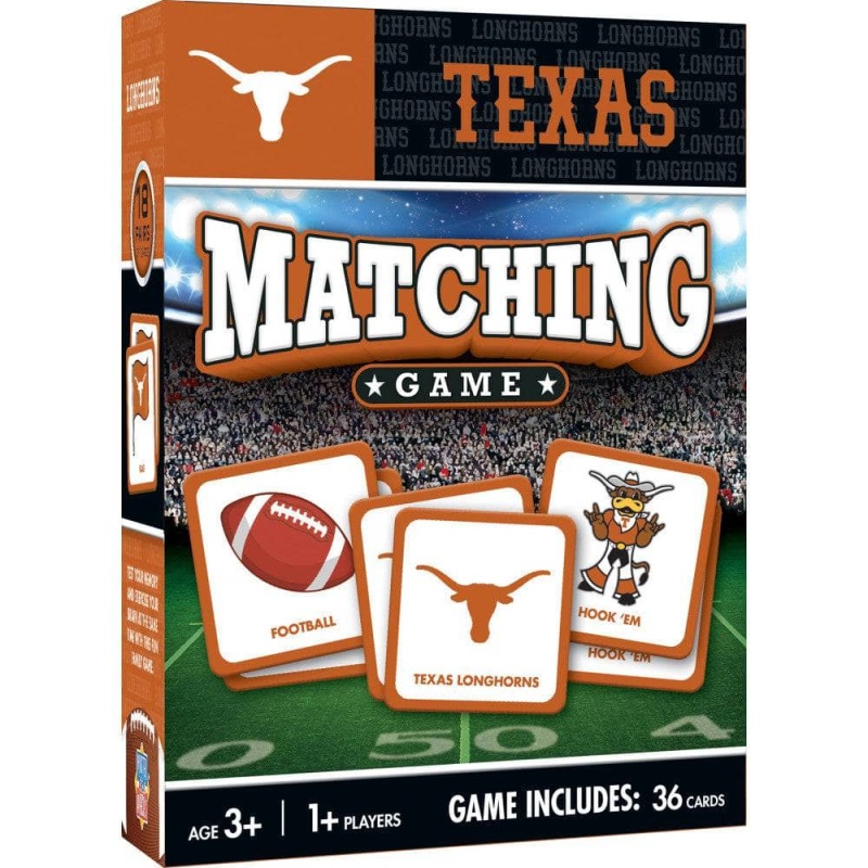 Texas Longhorns Matching Game