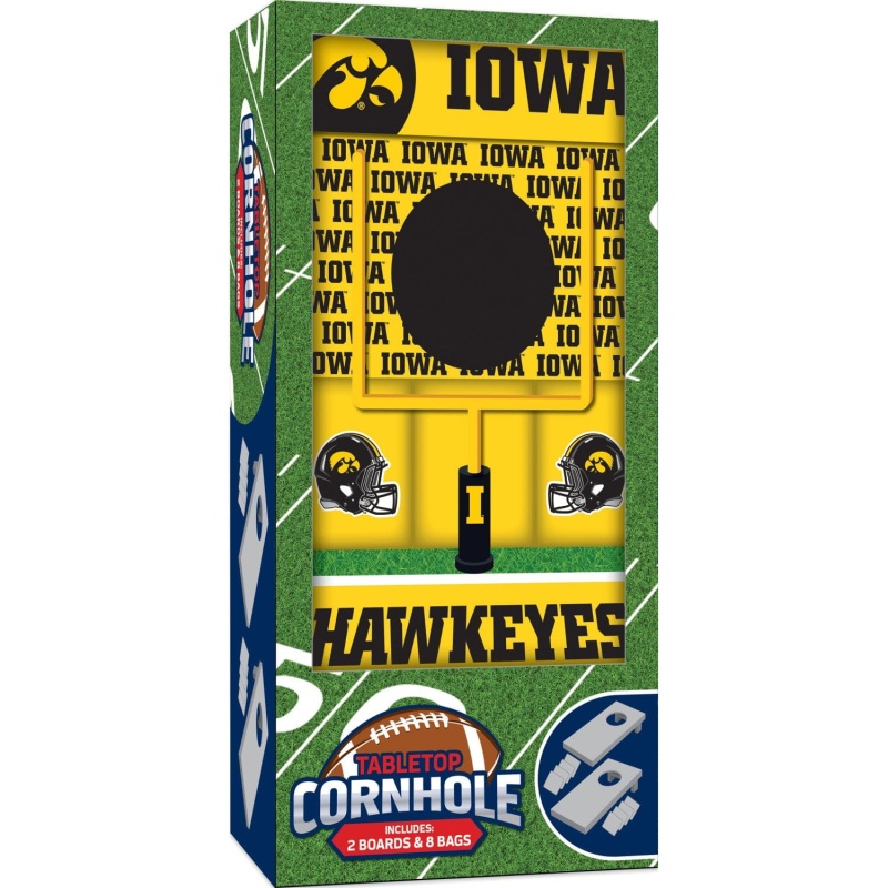 Iowa Hawkeyes Tabletop Cornhole Game