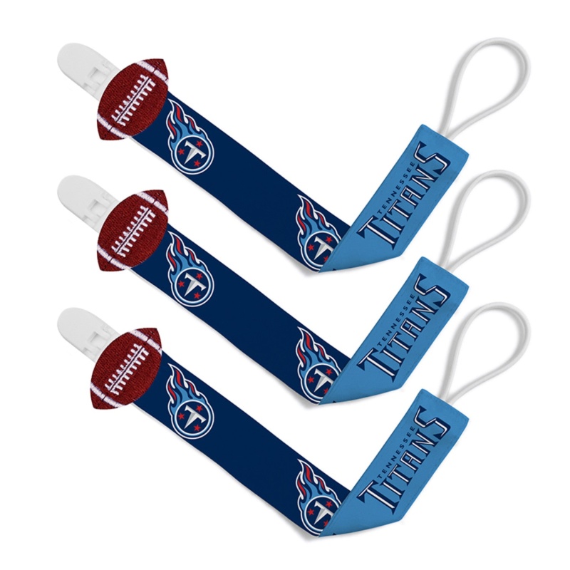 Tennessee Titans - Pacifier Clip 3-Pack