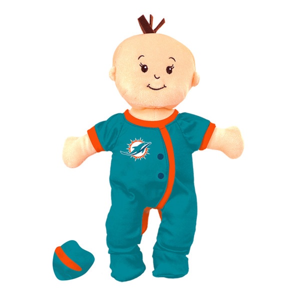 Miami Dolphins Baby Fan Doll