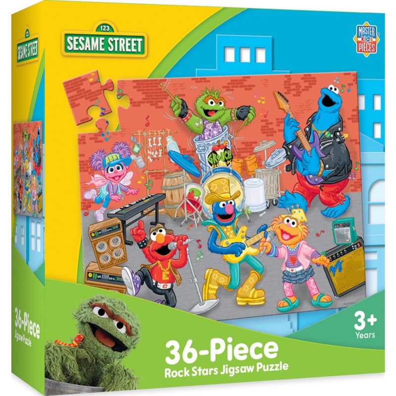 Sesame Street - Rock Stars 36 Piece Jigsaw Puzzle