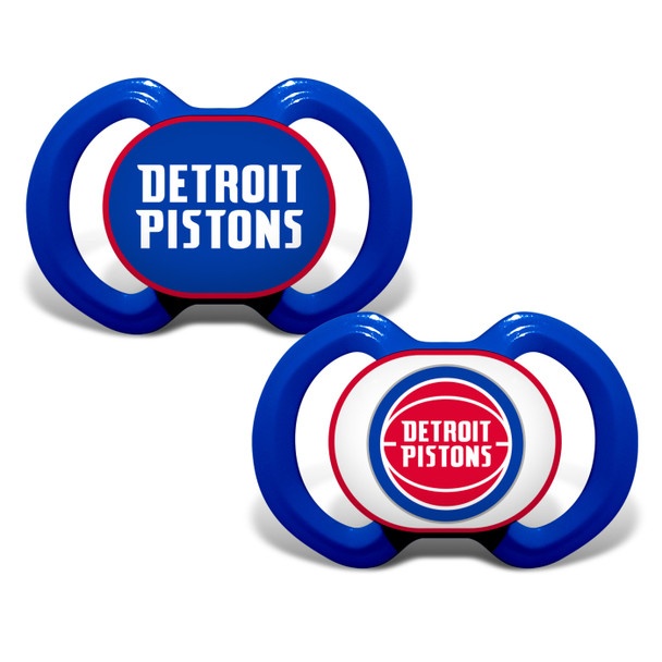 Detroit Pistons Nba Baby Fanatic Pacifier 2-Pack