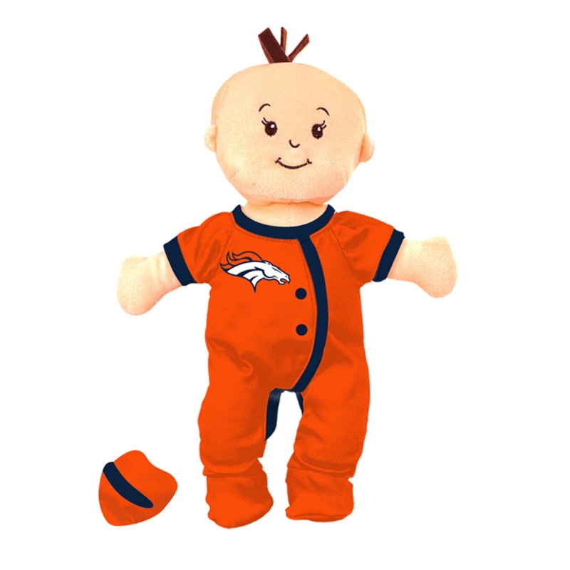 Denver Broncos Baby Fan Doll