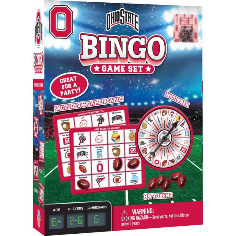 Ohio State Buckeyes Ncaa Bingo Game