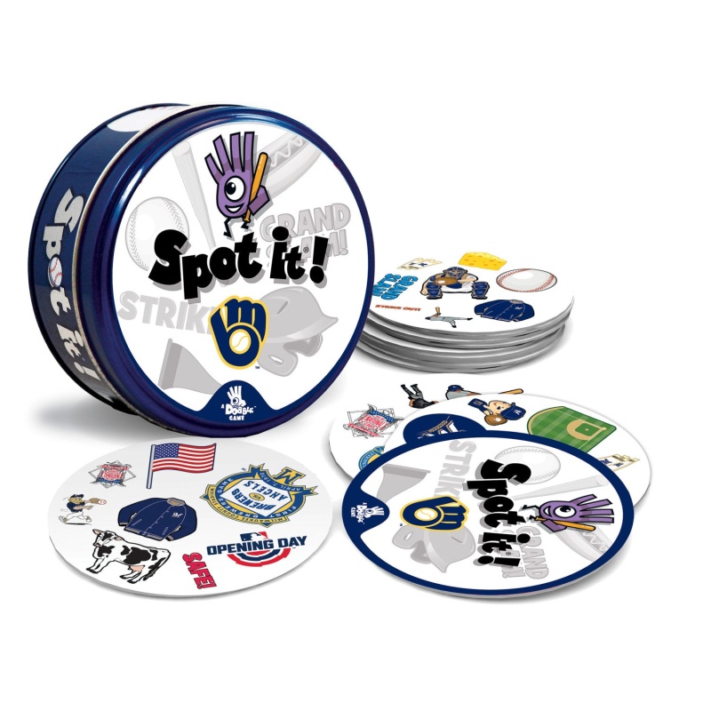 Milwaukee Brewers Spot It! Card Game