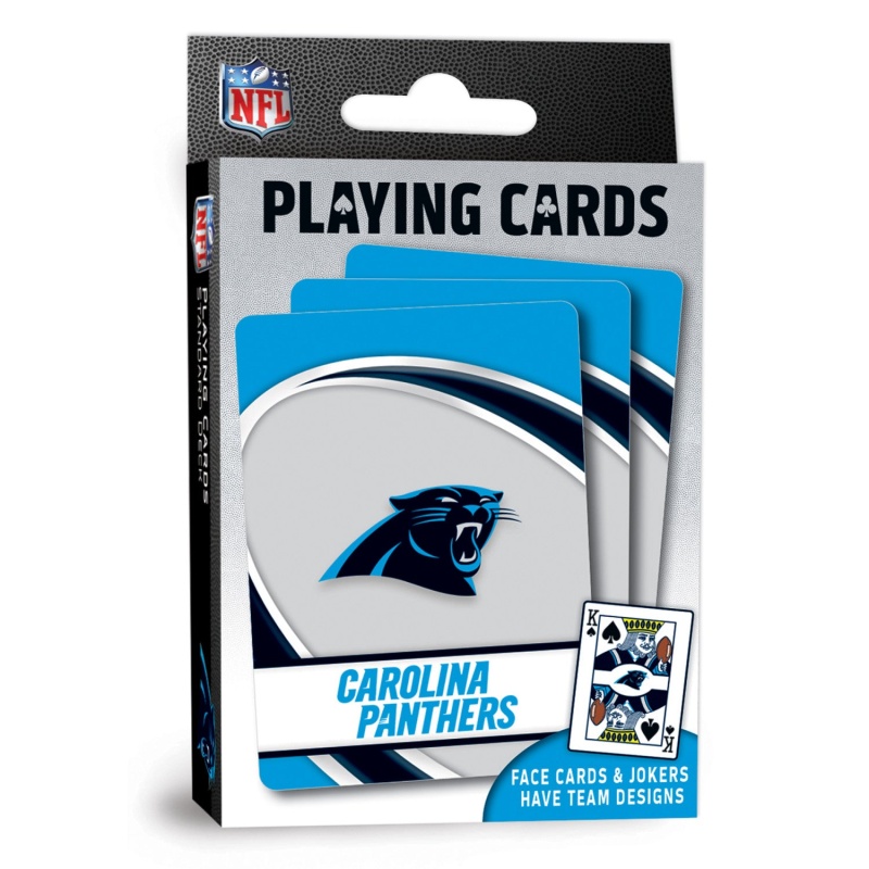 Carolina Panthers Playing Cards - 54 Card Deck