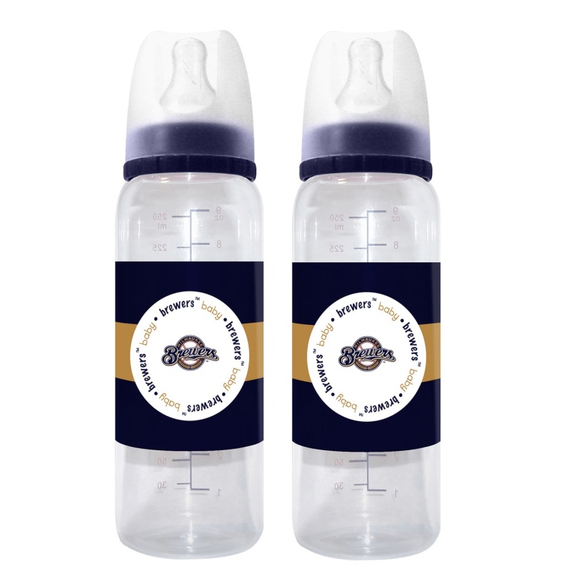 Milwaukee Brewers - Baby Bottles 9Oz 2-Pack