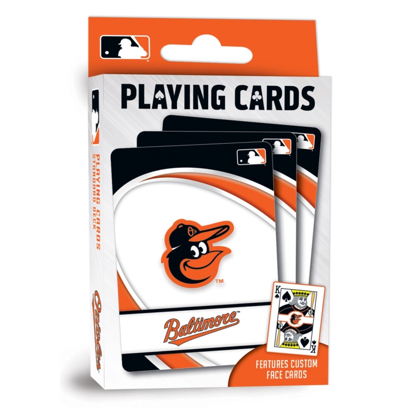 Baltimore Orioles Playing Cards - 54 Card Deck