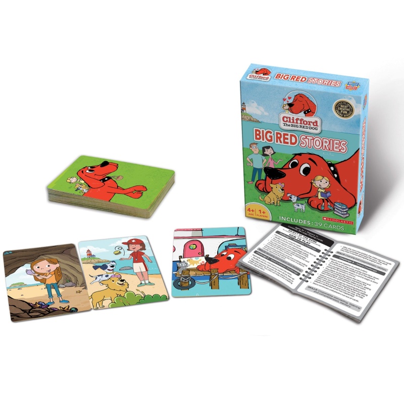 Clifford Big Red Stories Card Game